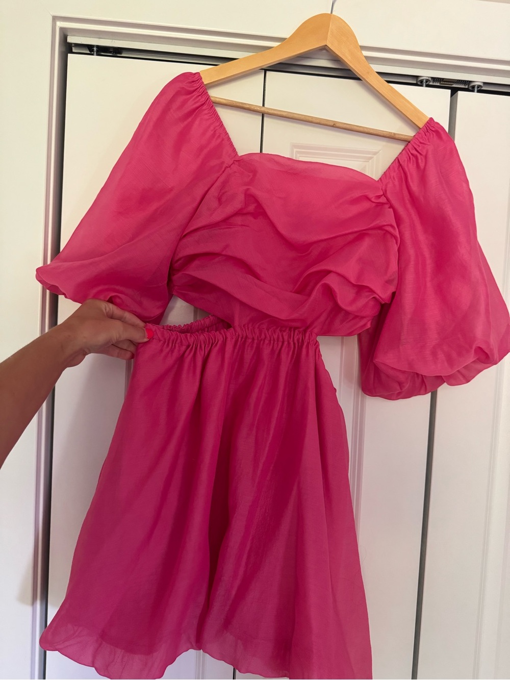 A New Day: Hot Pink Dress